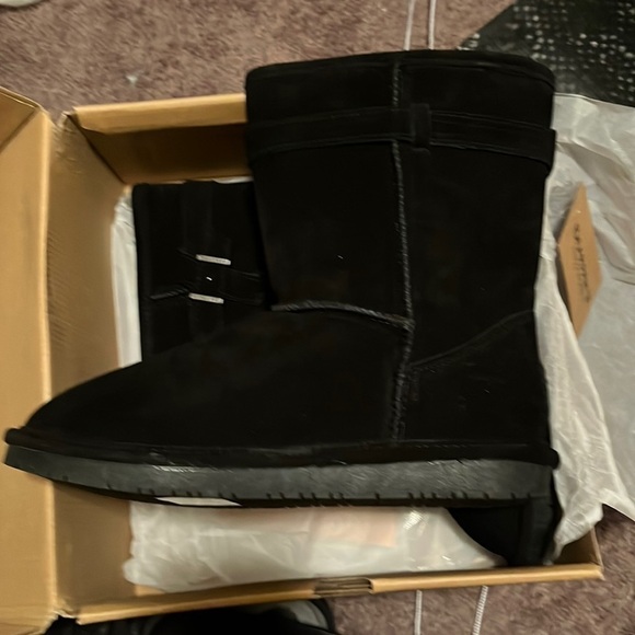 Bearpaw Val Boots Black - Picture 2 of 2